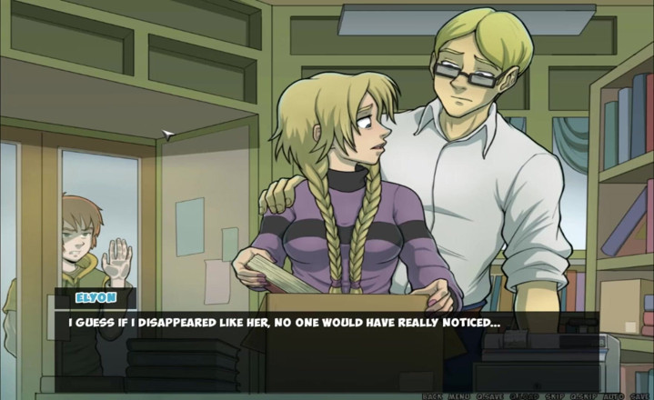 Hentai World: Witch hunter cute blonde with big ass in bookstore and...