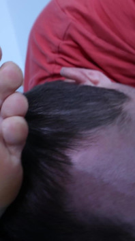 Foot Slave Life Under Big Soles of Ginger