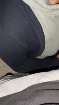 He Shows His Penis to the Big-assed Girl and They End up Having Sex.