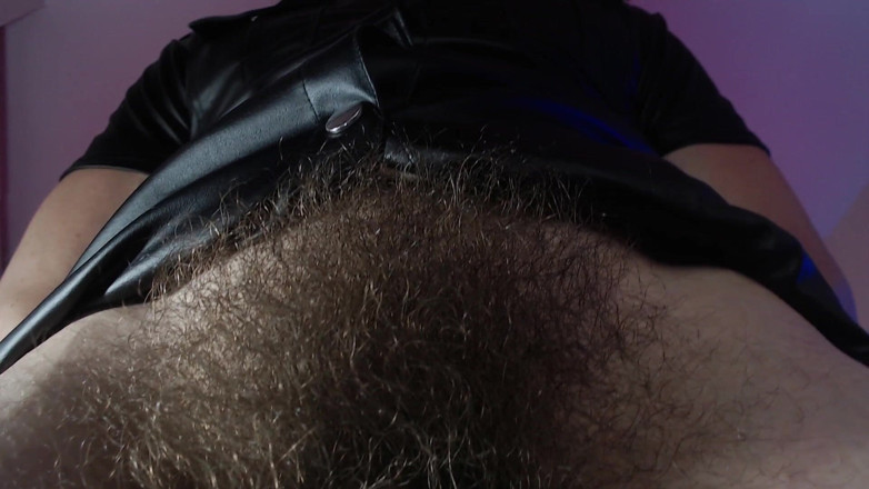 Hunky time: Schamhaar-webcam