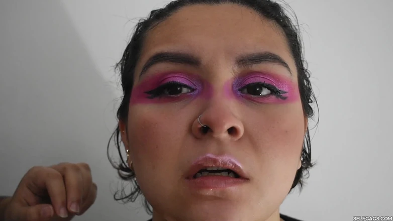 Selfgags Latina Bondage: Slut Training in Progress