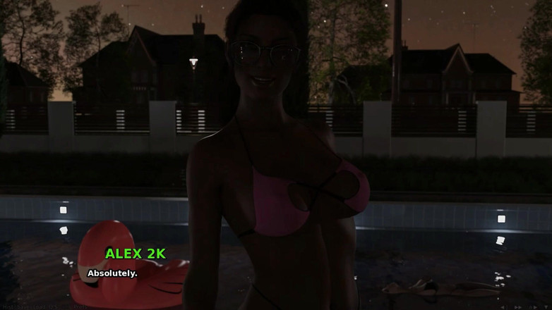 Miss Kitty 2K: The Shrink R &amp; R - эпизод 7 - вечеринка на день рождения в бикини, от Misskitty2k