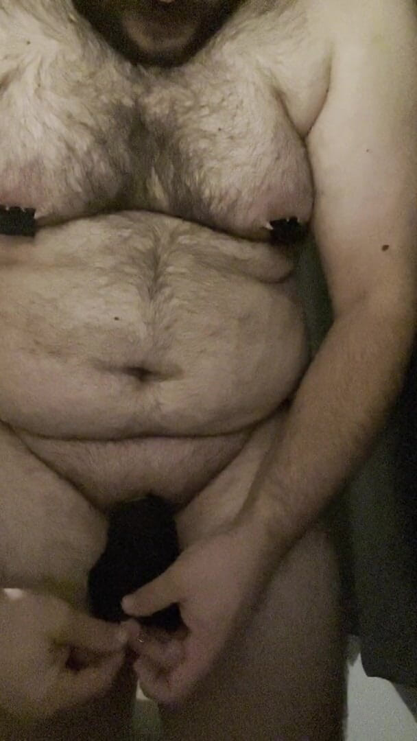 Shaun Cbt: Extreme schwanz-Bondagehüllen mit einer Socke mit Nippelklemmen