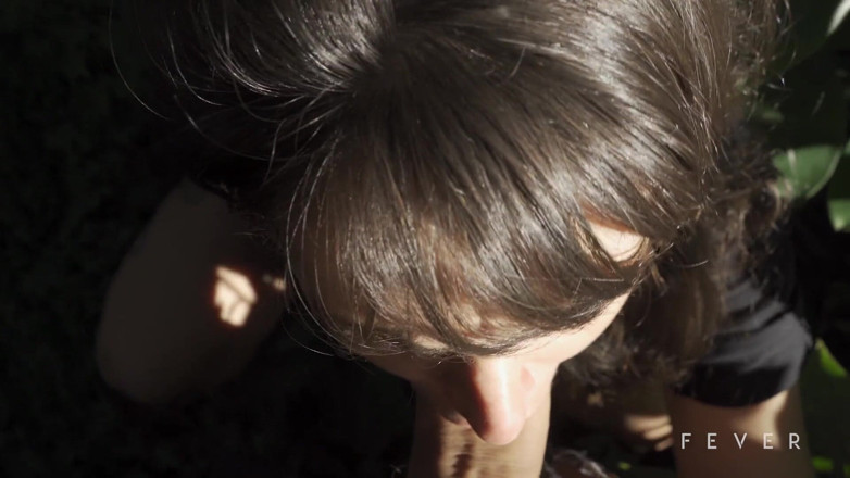 Fever Films: POV dread hot makes a public blowjob