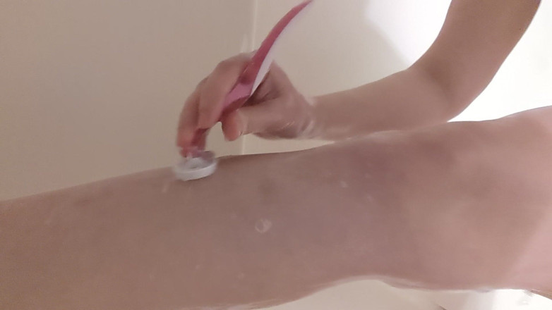 Sin Spice by Sophia Sinclair and Jasper Spice: Вуайер бритье ног