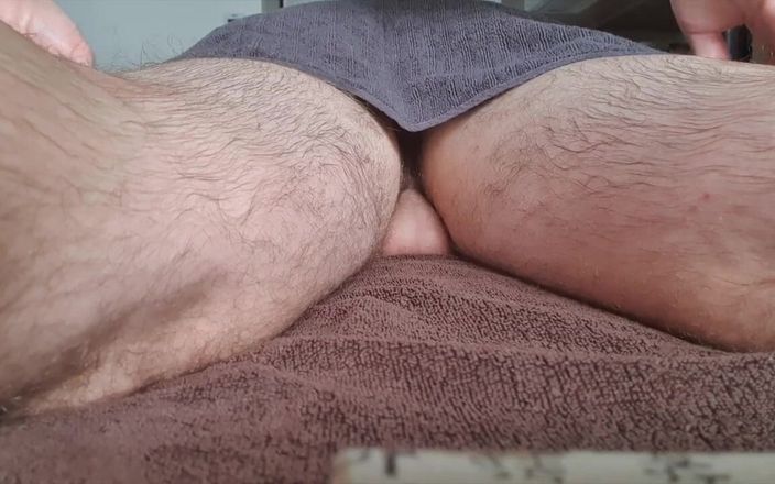 Sensual Rubs: British Hairy Twink Receives First Erotic Massage &amp; Happy Ending