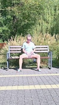 Relax on the Bench(discreet Masturbation)