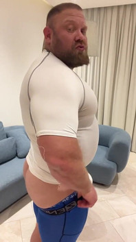 Jack Stacked Riding and Playing with His Big Dildo