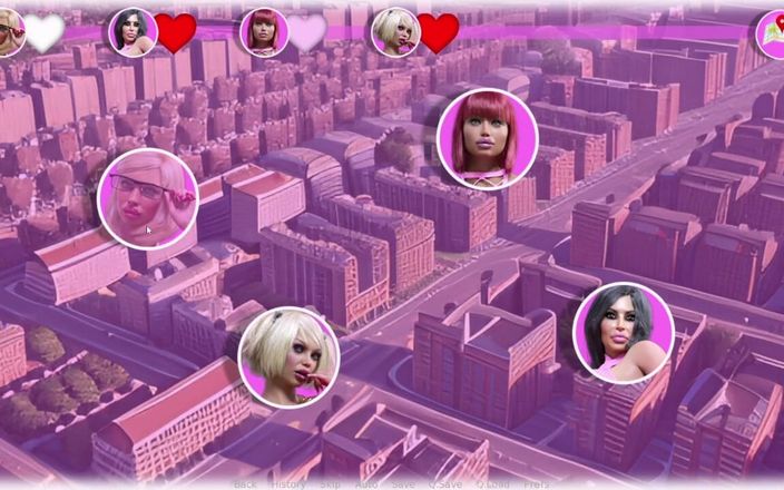 Gaming vision: Búp bê đĩ nhựa gamplay với cảnh làm tình phần 2