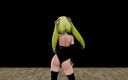 Smixix: 겐신 임팩트 Faruzan Hentai 댄스와 섹스 Mmd 3D 금발 머리 색 편집 Smixix