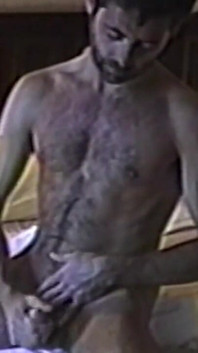 Muscular Stud Strokes His Thick Cock Slowly