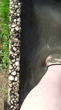 Mycie Stóp Na Plaży Horumersiel
