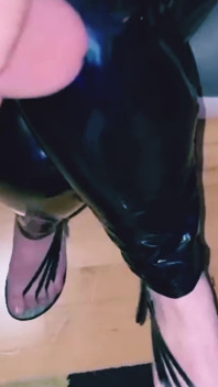 Sexy amatoriale moglie sega e bellissimi piedi feticismo del piede