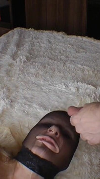 Blowjob with the Nylon Mask