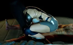 Robot Girl Cowgirl Dick Ride