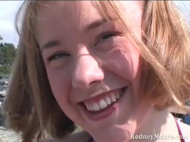 Rodney Moore: 90s hairy girl pokin pubes then poke in pussy
