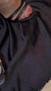 Reqouest Wearing Shiney Hose with Jerking Sound