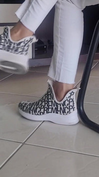 Coworkers - Sexy Feet - Everyday Wearing Different Shoes