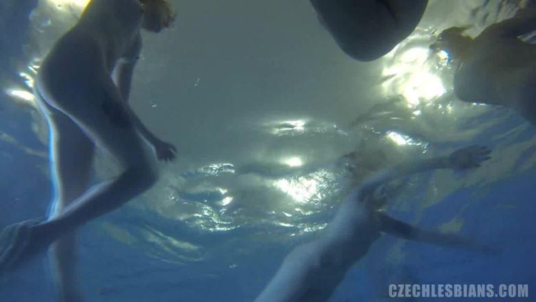 Czech Lesbians: Czech Lesbians 5 - Part 5: Stunning Czech Lesbians Go Wild - Underwater Cameras...