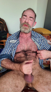 Stepdaddy Alone in Office