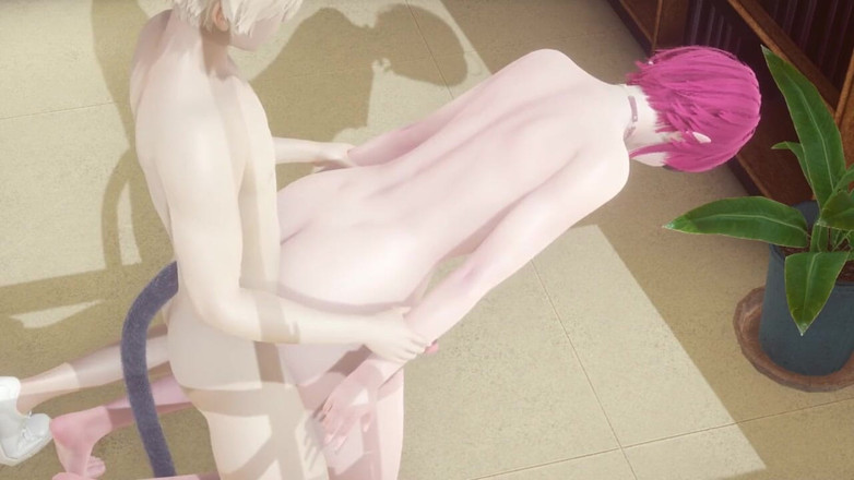 Yaoitube: やおいフェムボーイ - ローザ・エルフ フェムボーイがキャットボーイに犯される