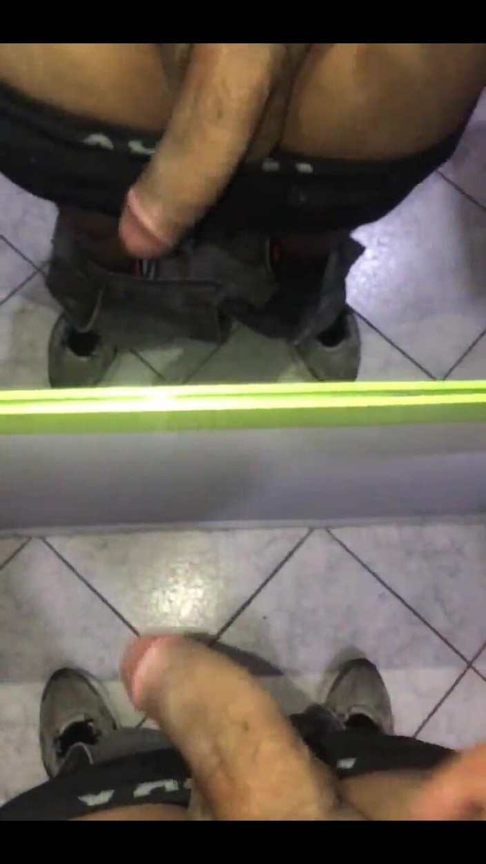 i7Bernard: 거울에 사정 #02