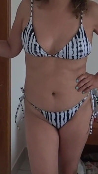 I Love Showing off on the Beach so My Stepson Can Jerk off and Cum in Front of Me