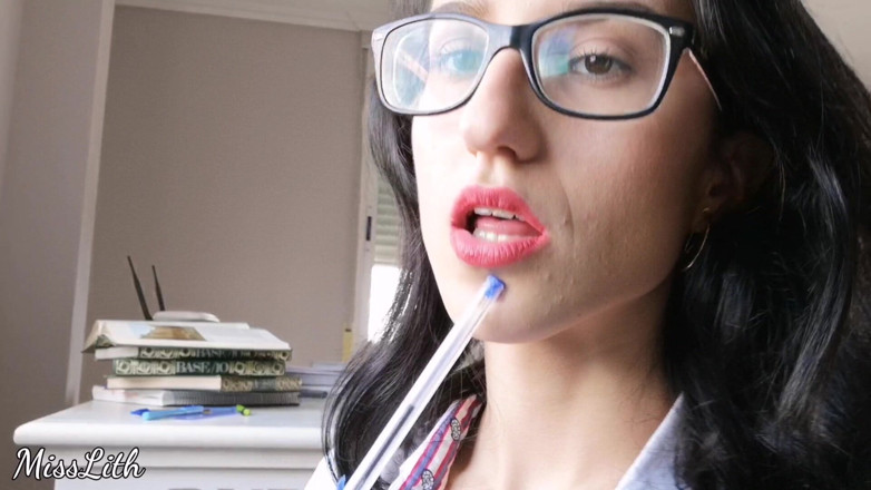 Miss Lith Domina: Schoolgirl Teaches You Jerk