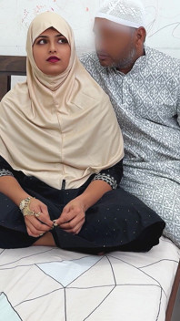 Soft and Desi Muslim Hijab Stepbrother Beautiful Tight Pussy Fucking