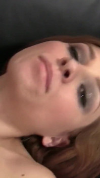 Lucky guy fucks horny brunette teen
