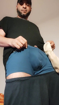 Dirtyjunkbro Turned on, Hot Dirty Socks Play and Cum.