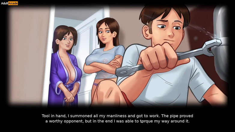 LewdArcade: SummerTime Saga [v21.0.0-wip.4468] Порно-игра [часть 02] Обнаженная секс-игра [18+] Игра взрослых