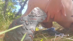 Sweet Yanis: Azgın yürüyüş: sevimli götümü parmaklıyorum ve ormanda mastürbasyon yapıyor | Sweet...