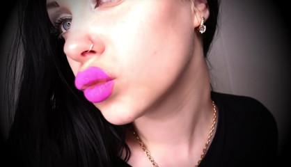 Goddess Misha Goldy: Purple JOI! Worship, wank and cum!