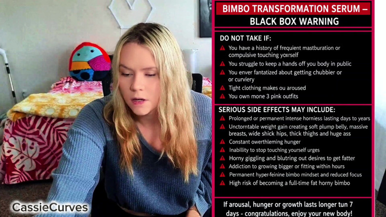 Cassie Curves: Fat Horny Bimbo Pill Part 1