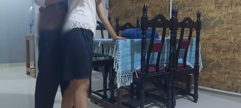 Phant0m12: Hot Sister-in-law Cleaning House Alone at Home