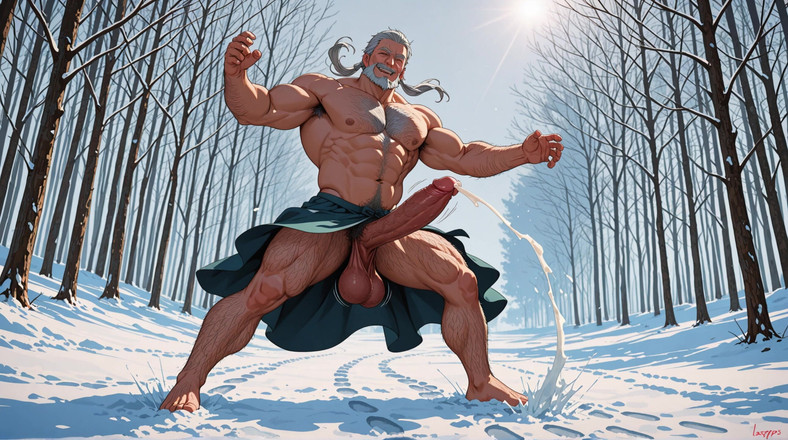 Erotic Man: स्कर्ट पहनी हॉट मांसपेशियों वाले पुरुष ai xxx