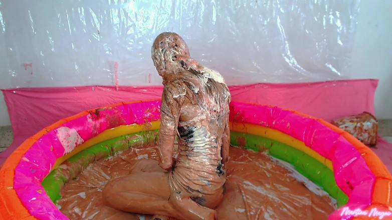 MartinaMagni: Wam!!! Anální trest se Slime a Brownie Dough