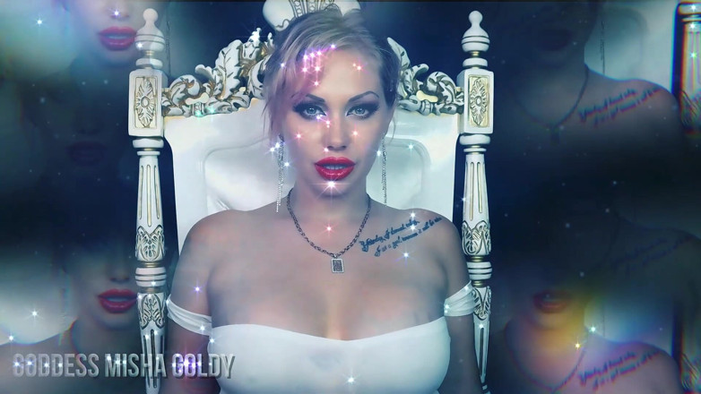Goddess Misha Goldy: Power of my domination! Even at a big distance, you...