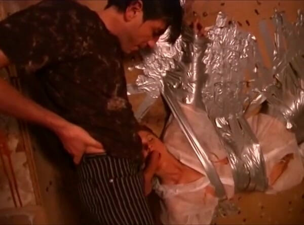 Maledom Austria: Dominus Ronaldo taped his redheaded slave to the wall and...