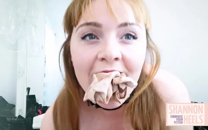 Shannon Huxley: Panty Try on + Flesh Holes Stuffing - Shannon Heels
