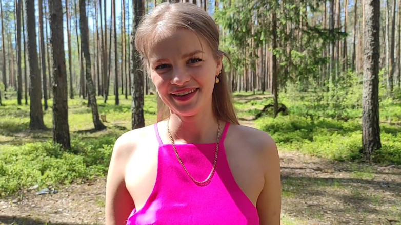 S-Wife Katy: A Married Slut Got Lost in the Forest, Helped Her...