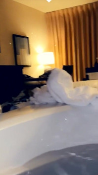 Hotel Room Hot Tub