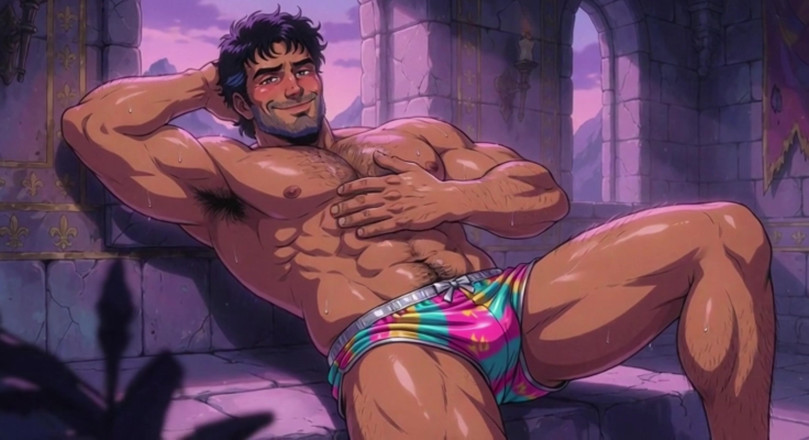 Erotic Man: Ai, hommes musclés, séduction