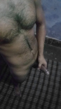 Jerking My Big Dick in Home Alone