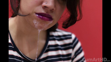 TheArtOfCum: Pertunjukan Slaid Foto #2 - Bibir Violet - CFNM Menitis Air Mani Dan...