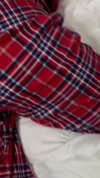 Stepsister with Big Ass Shares Bed with Stepbrother and Gets Fucked at Night