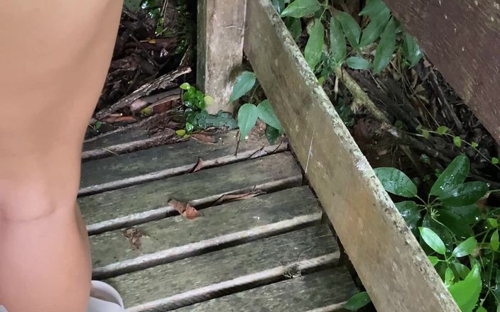 Esposaheyya: Naked on the Balcony and Sucking a Dick Until He...