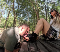Mistressyammyboots: Mistress of the Forest: Submission Beneath the Soles