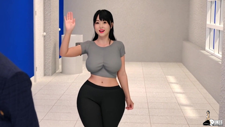 Dukes Hardcore Honeys: Carina studentessa universitaria asiatica prende il grosso cazzo del suo...